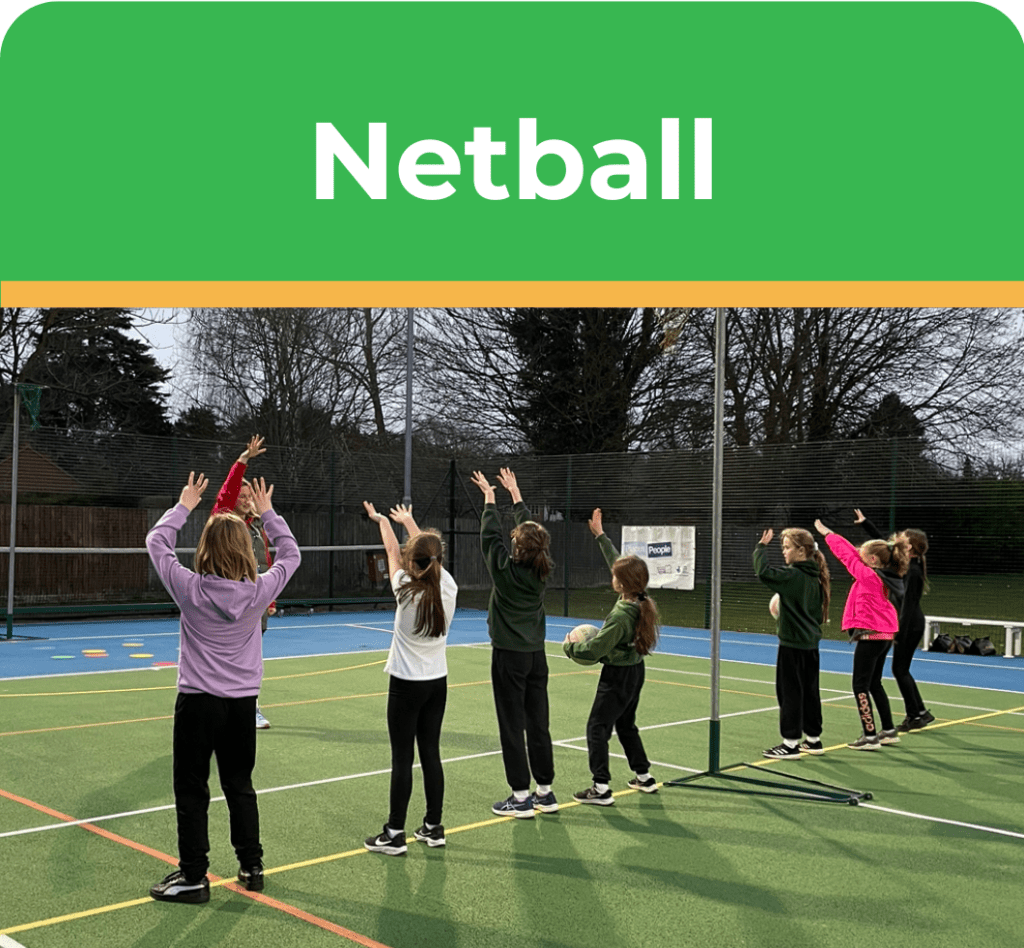 netball children and young people session