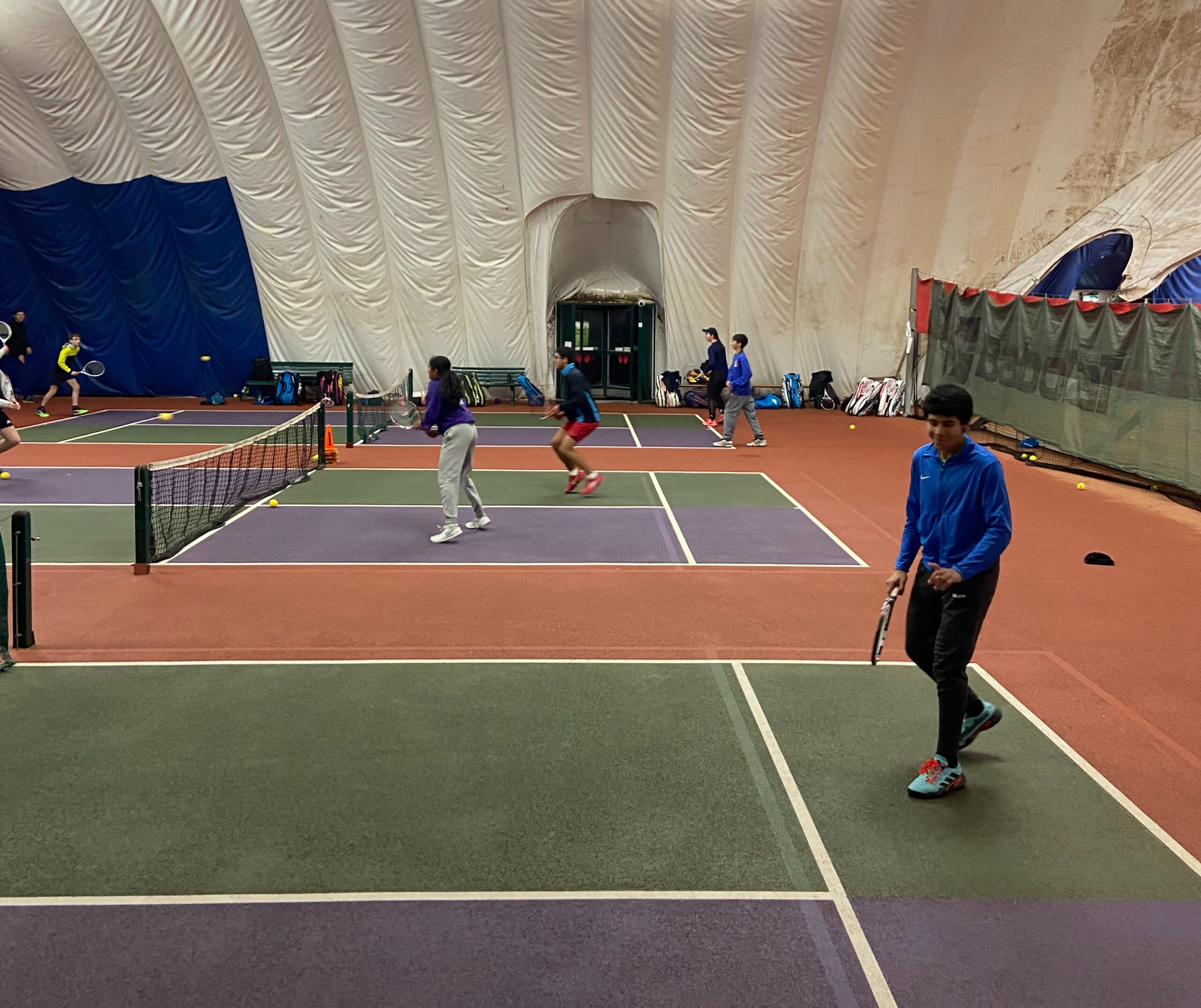 Halton tennis session youth indoor tennis lessons