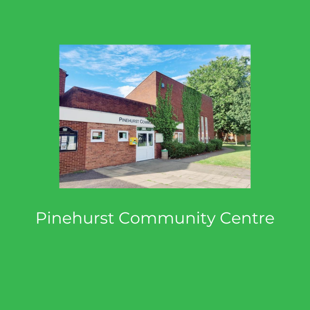Website tile for Pinehurst Community Centre