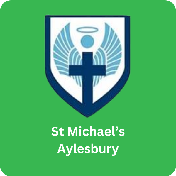 St Michael's school logo, Aylesbury