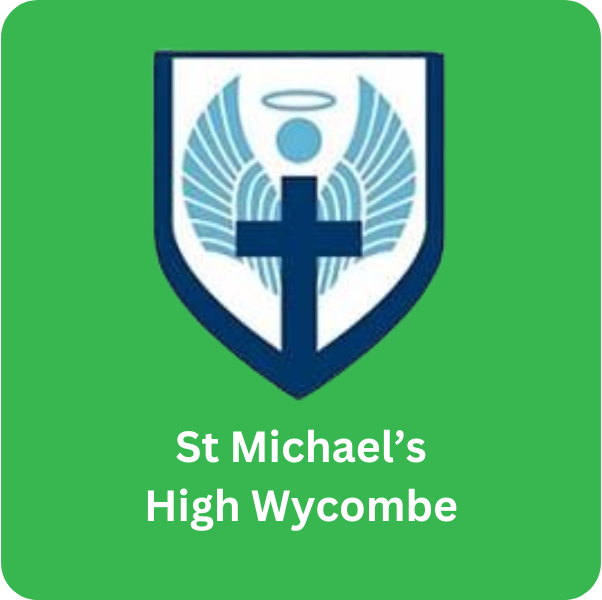 St Michael's school logo, High Wycombe