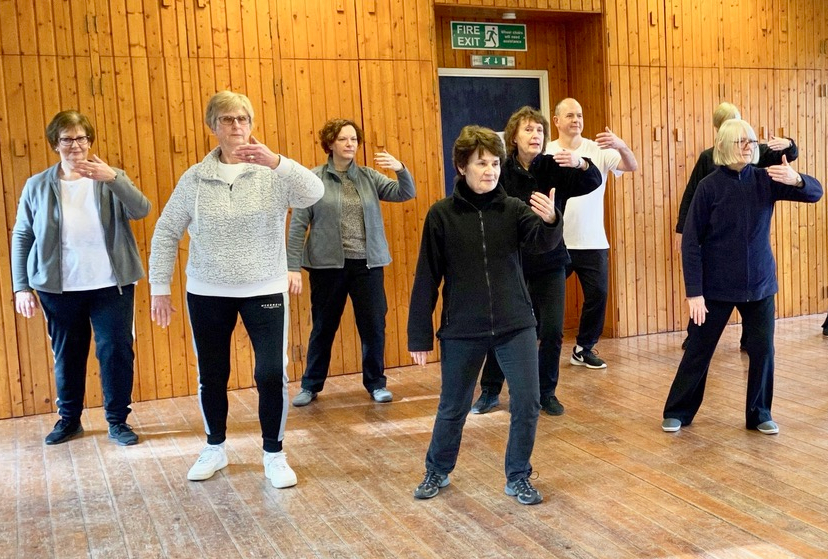 Hertford over 50s Tai Chi class - T'ai Chi exercise
