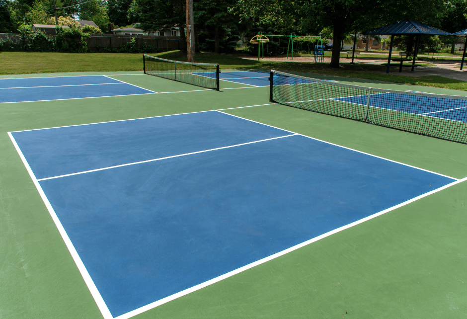 Pickleball court