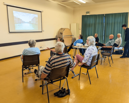 Forever Cycling session Over 50s low mobility activity, Forever Cycling