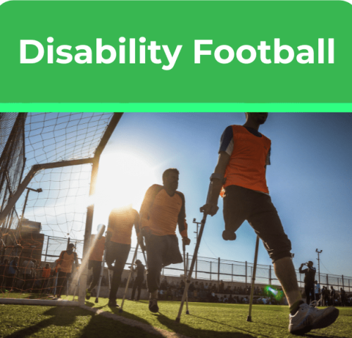 Website tabs Disability football slough